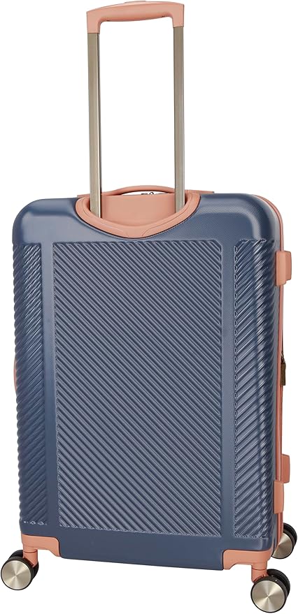 Dockers Spectra Hardside Expandable 8-Wheel Spinner Checked Luggage, 3-Piece Set, India Ink