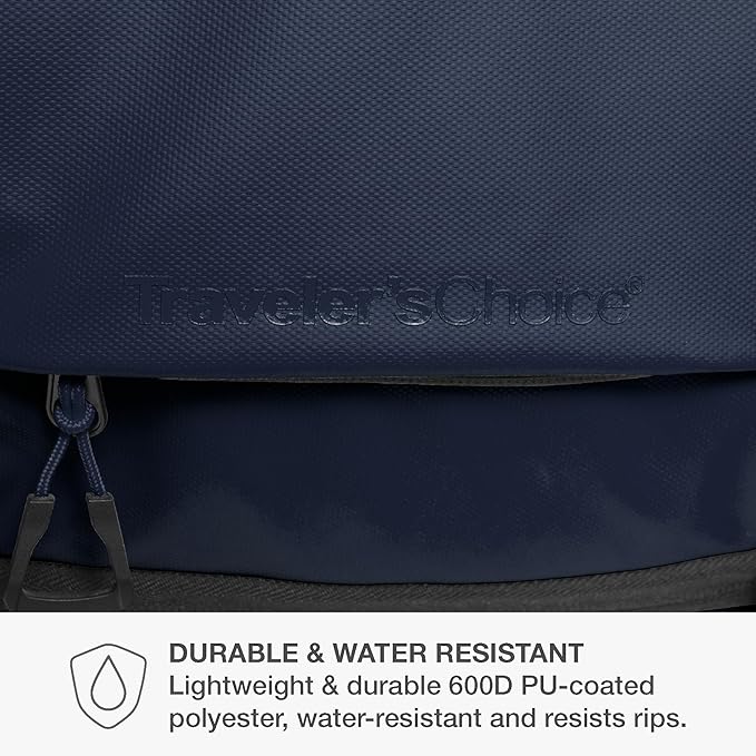 Traveler's Choice Softside Upright Wheeled Duffel Bag