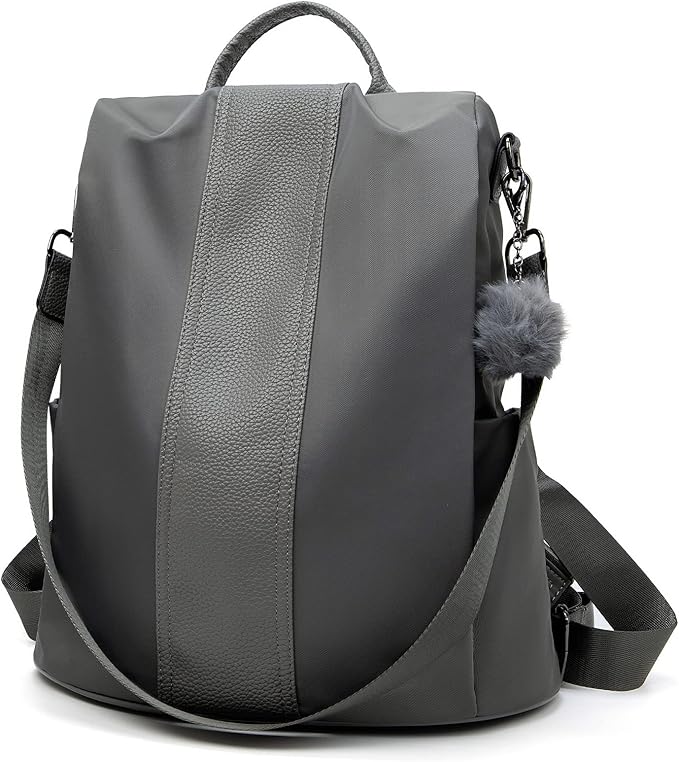PINCNEL Women Backpack Purse Waterproof Nylon Anti-theft Rucksack Lightweight Shoulder Bag
