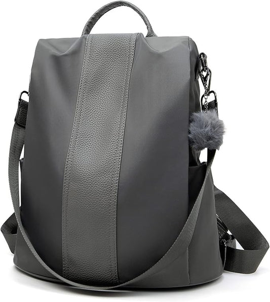 PINCNEL Women Backpack Purse Waterproof Nylon Anti-theft Rucksack Lightweight Shoulder Bag