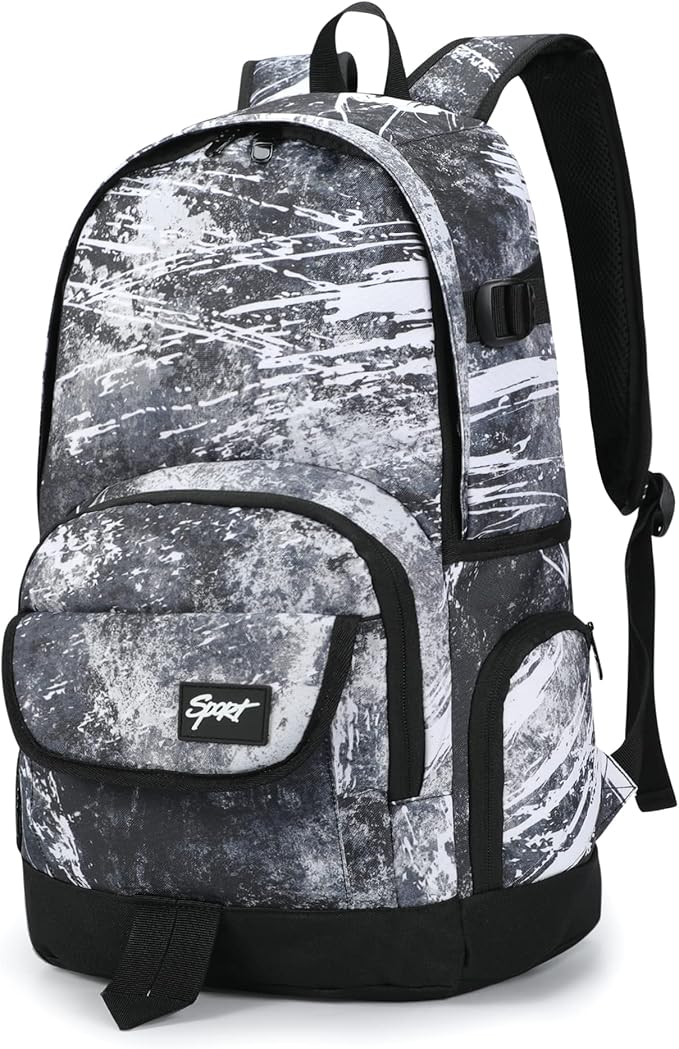 rickyh style School Backpack Travel Bag for Men & Women Lightweight College Back Pack with Laptop Compartmen