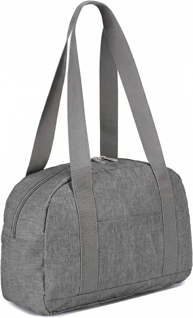 Mini Gym Bag for Women Girls, 12 inch Small Gym Tote, Lightweight Small Carry On Duffle Bag for Travel Sports