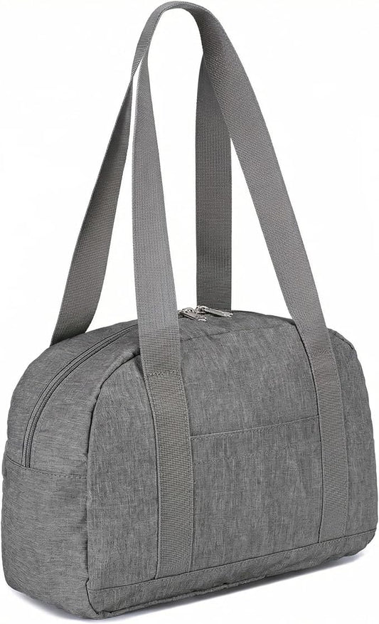 Mini Gym Bag for Women Girls, 12 inch Small Gym Tote, Lightweight Small Carry On Duffle Bag for Travel Sports