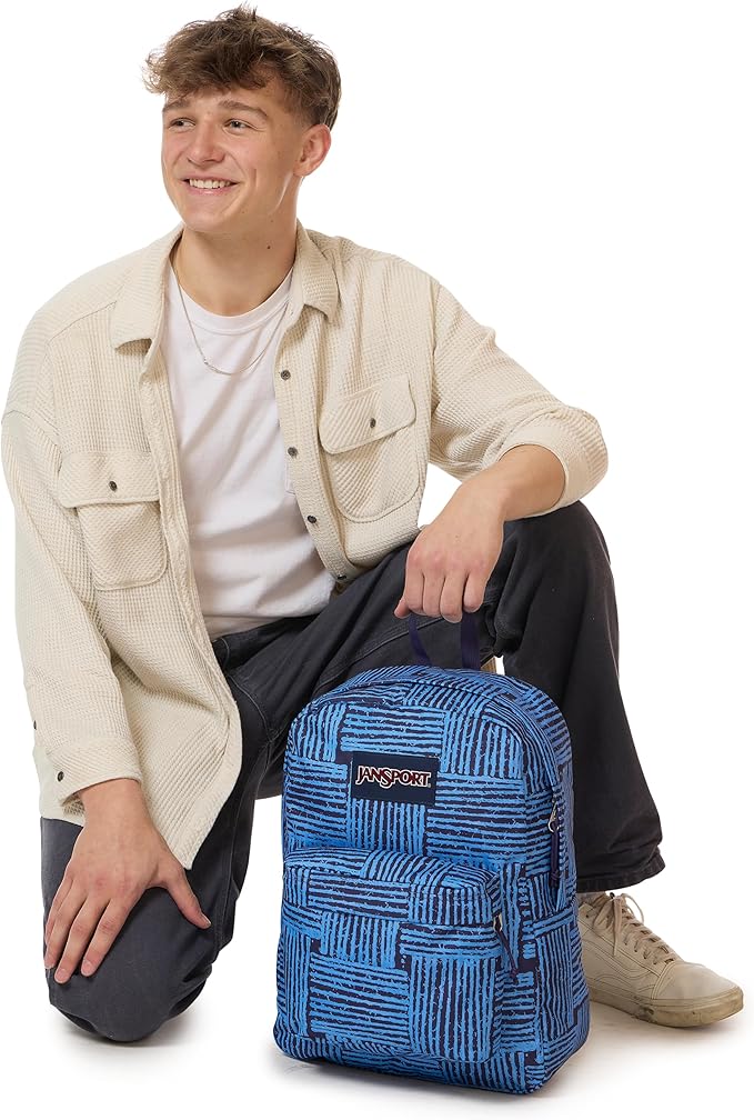 JanSport SuperBreak One Backpack - Durable, Lightweight Bag with 1 Main Compartment, Front Utility Pocket with Built-in Organizer, Premium Backpack, Threaded