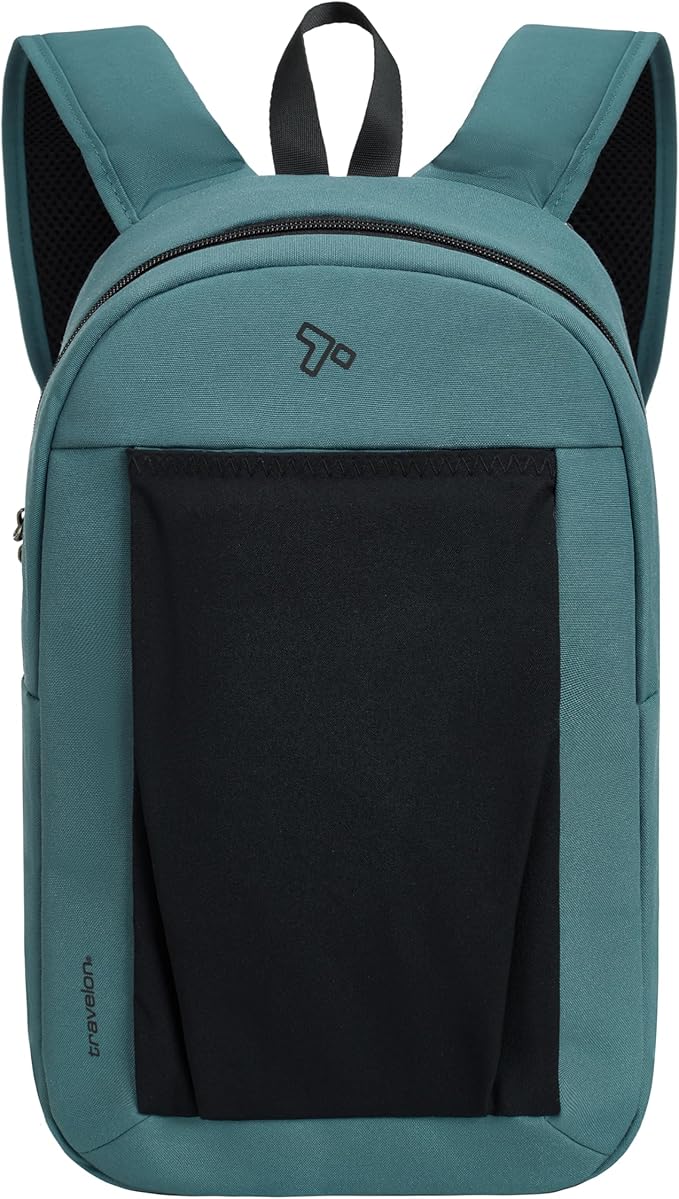Travelon Anti-Theft The Voyages Small Backpack with XL Water Bottle Pocket