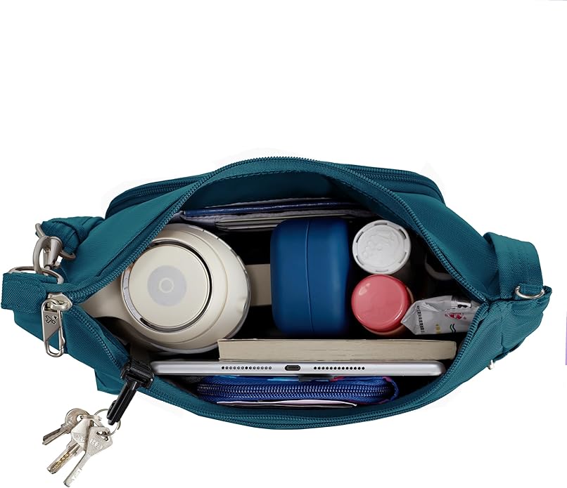 Travelon Anti-theft Classic Crossbody Bucket Bag | Anti-theft