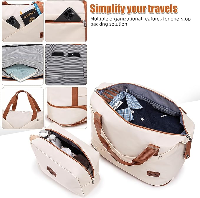 Luggage Sets 5 Piece Suitcases with Wheels,ABS Hard Case Suitcases with Spinner Wheels,Durable Travel Luggage(White, 5 Piece Set(20"/24"/28"))