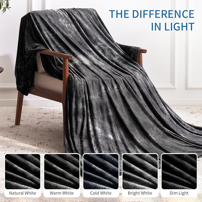 Guohaoi Cooling Blanket (90"x90"Queen Size) for Hot Sleepers and Night Sweats,Decortive Tie Dye,Arc-Chill Q-Max >0.5Cool Fiber,Ultra Cold Breathable,Comfortable,Keep Cool,All-Season