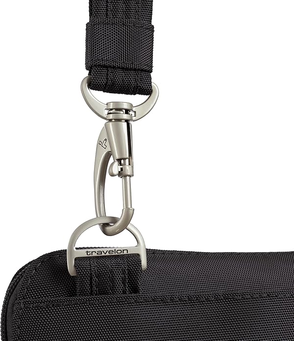 Travelon Anti-theft Classic Slim Double Zip Crossbody