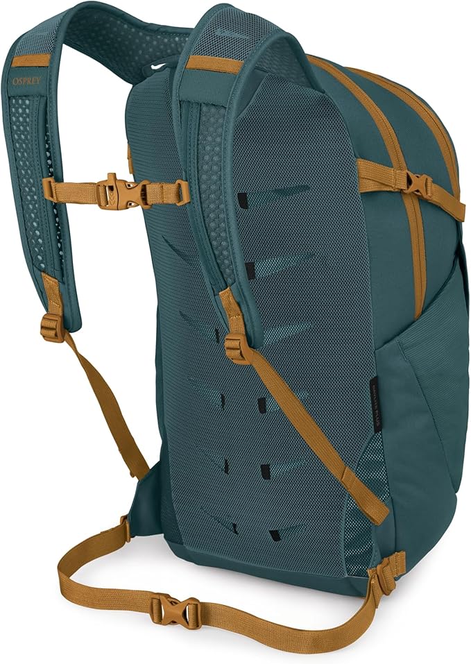 Osprey Daylite Plus Commuter Backpack - Everyday Pack with Laptop Sleeve, Bottle Pockets, and Extra Storage, Torrent Blue