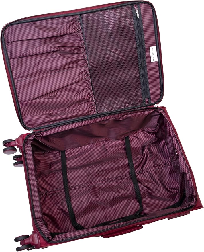 It Luggage Lustrous Luxe 32" Softside Checked 8 Wheel Spinner, French Port