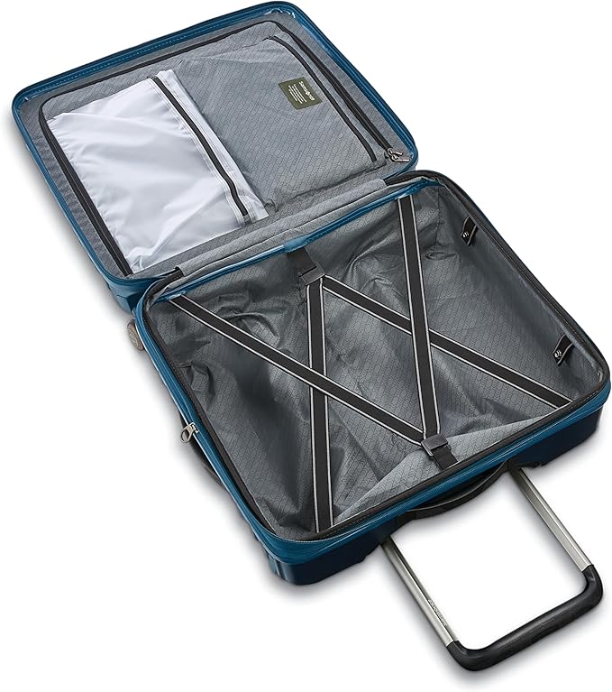 Samsonite Stryde 2 Hardside Expandable Luggage with Double Spinner Wheels, Medium Glider, Deep Teal
