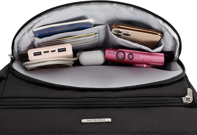 Travelon Anti-Theft Classic North/South Crossbody Bag