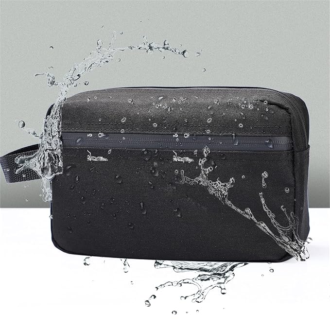 Etercycle Toiletry Bag for Men, Portable Travel Toiletry Organizer Bag,Shaving Bag for Toiletries Accessories (Black)