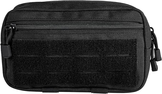 Tactical Molle Pouch, Multi-Purpose EDC Admin Pouch Utility Gadget Gear Backpack Military Waist Bag for Outdoor, Hunting, Traveling, Hiking