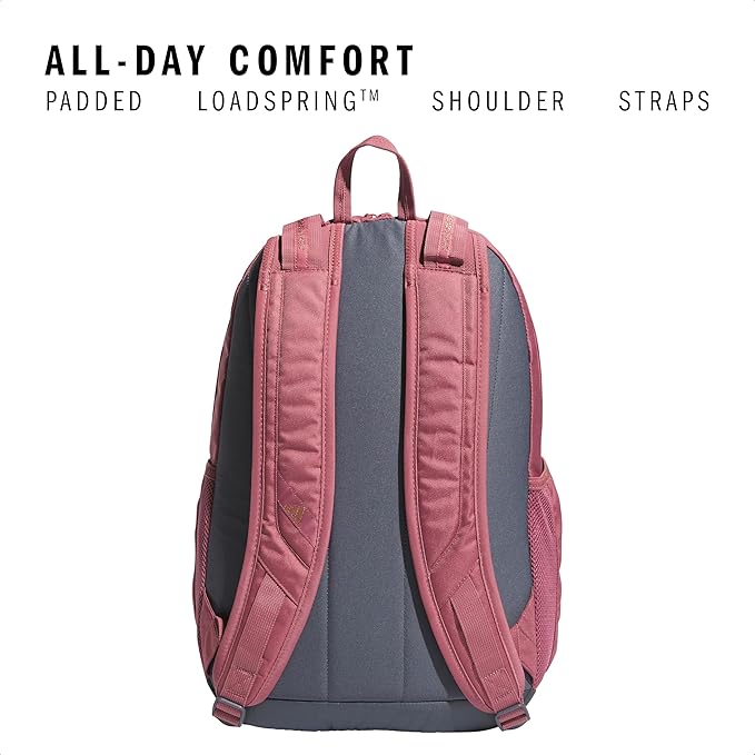 adidas Prime Backpack for Work, Travel Bag for Women and Men with Padded Compartment for Laptop