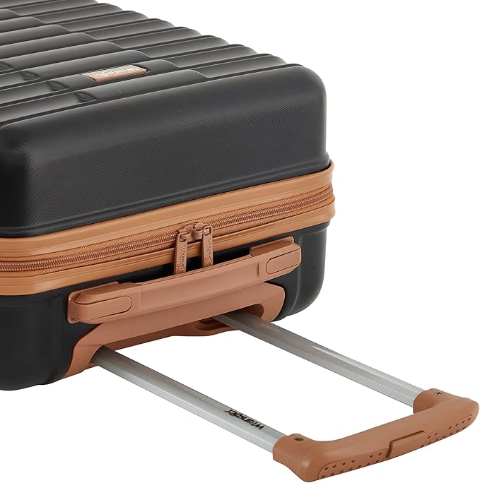 Wrangler 22" Outrider Hardside Carry-On Luggage, Black