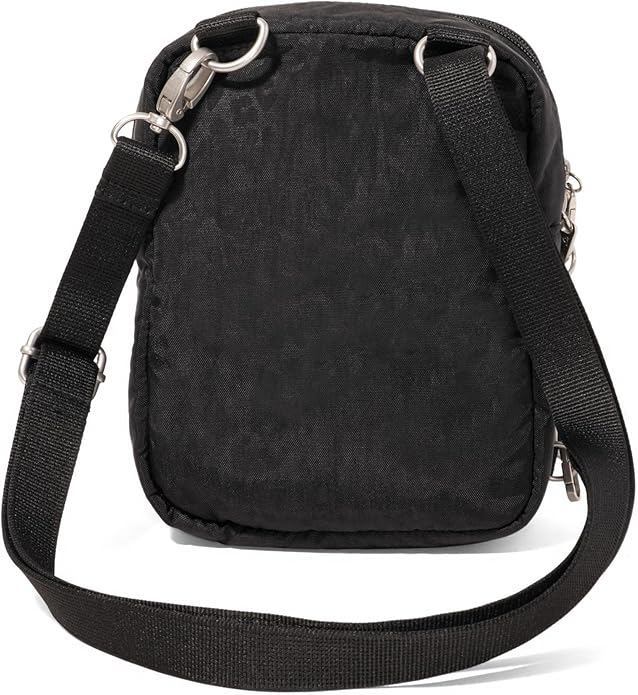 Baggallini Securtex® Anti-theft Mini Everything Crossbody Bag, 6.3"x8.25" Rfid, Locking Zippers & Cut-resistant Strap