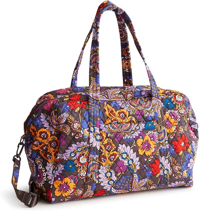 Vera Bradley Women's Miramar Weekender Travel Bag - Premium Cotton