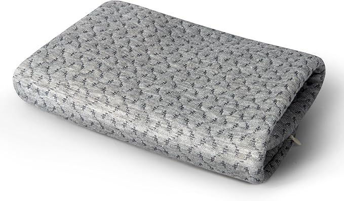 Demelon Cervical Neck Pillows Case Gray Color