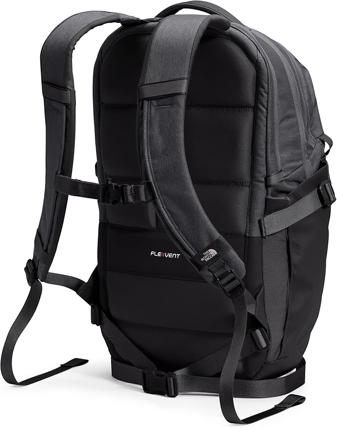 The North Face Recon Everyday Laptop Backpack, Asphalt Grey Light Heather/TNF Black, One Size
