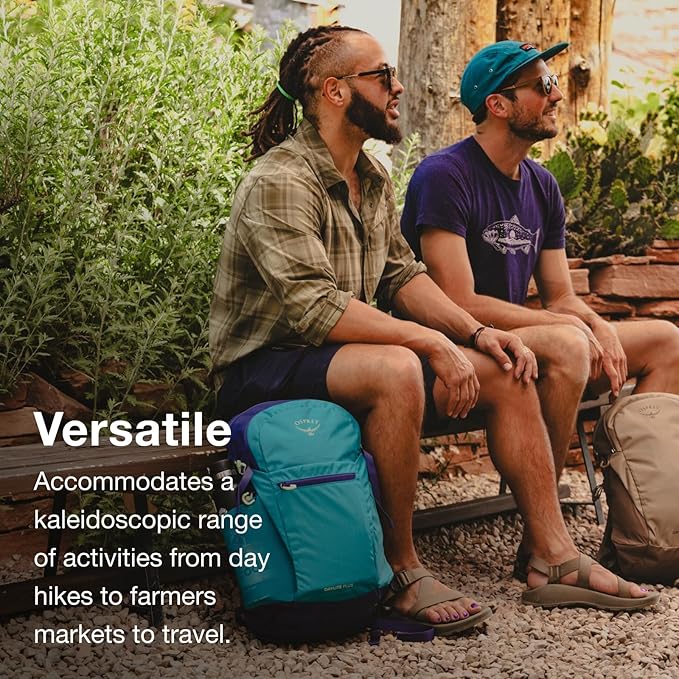 Osprey Daylite Plus Commuter Backpack – Lightweight, Everyday Pack with Laptop Sleeve and Water Bottle Pockets – Ideal for Work, School, and Travel with Versatile Storage Options, Wander Yellow