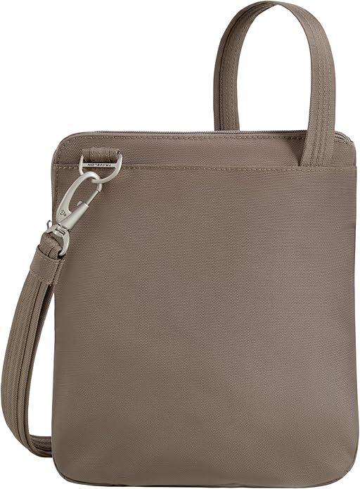 Travelon Anti-theft Classic Slim Double Zip Crossbody
