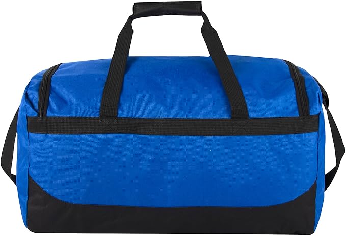 20 Inch, 40 Liter Duffel Bag for Men, Women Travel Weekender Overnight Carry-on Shoulder Duffel Tote Bag (Blue)