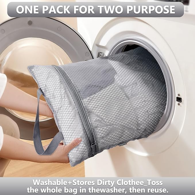 8 Set Packing Cubes for Travel, Gifts for Women Mom,Anti-Tearing Suitcase Organizer for Luggage with Shoe & Hanging Toiletry Bag,OlarHike Vacation Essentials & Accessories for Cruise Ship