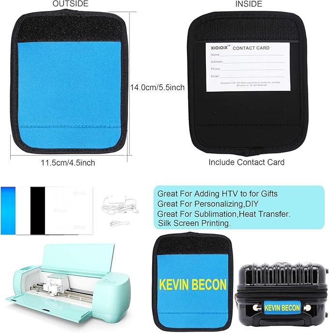 Luggage Handle Wrap-Luggage Tags for Suitcases Unique Luggage Identifiers Travel Accessories for Luggage Travel Must Haves