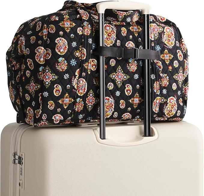 Vera Bradley Women's Miramar Weekender Travel Bag - Premium Cotton