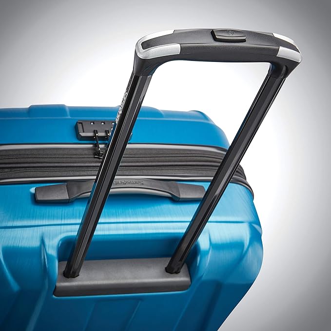 Samsonite Centric 2 Hardside Expandable Luggage with Spinner Wheels, Caribbean Blue, Carry-On 20-Inch