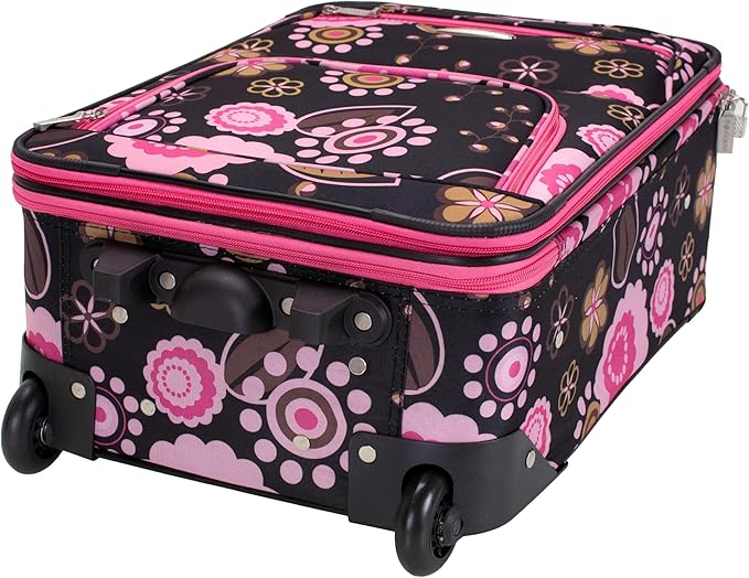 Rockland Fashion Softside Upright Luggage Set, Expandable, Pucci, 2-Piece (14/19)