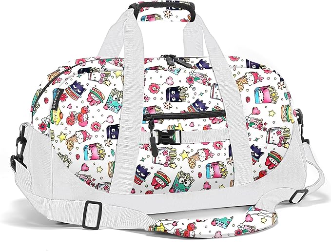 Stumdo Kids Overnighter Duffel Bags for kids, Carry-On Size & Ideal for School Practice or Overnight Travel Weekender Tote for Travel Gym Sport bag for Boys & Girls (11mcbai)