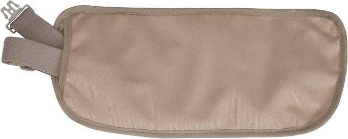 Eagle Creek RFID Blocker Money Belt DLX - Travel Essentials Belt Bag for Men and Women, Adjustable, Moisture-Wicking, Tan