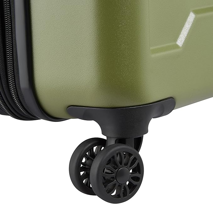 Jeep JH004C Hardside Expandable Luggage with Spinner Wheels (Avocado, Carry-On 20 Inch)