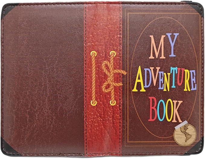 My Adventure Book Passport Holder & Luggage Tag - Scrapbook Replica - My Adventure Book (Passport Holder Only)