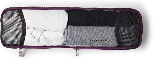 Baggallini Long Compression Cube - Lightweight Compression Packing Cube for Travel