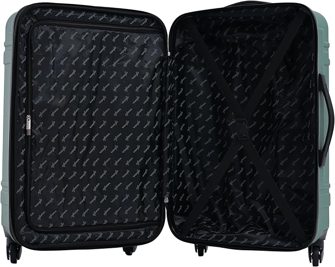 Wrangler 3 Piece Astral Travel Luggage Set, Sage Brush