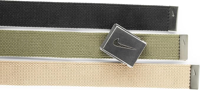 Nike Men's 3 Pack Web Belt