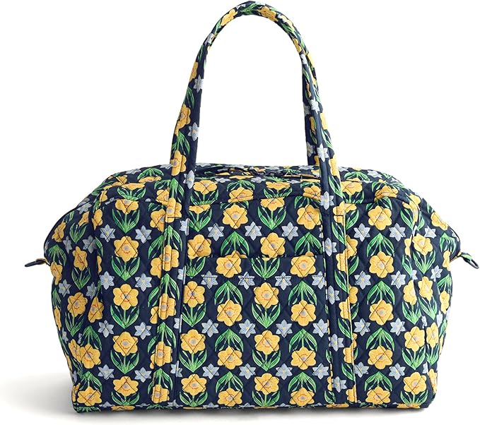 Vera Bradley Women's Miramar Weekender Travel Bag - Premium Cotton