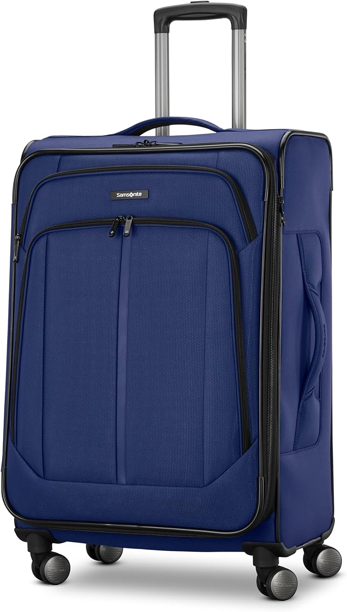 Samsonite Ascella 4 Medium Checked Luggage - Dusk Purple