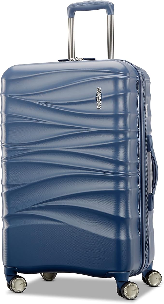American Tourister 24-inch Spinner, Slate Blue, 24-inch Spinner
