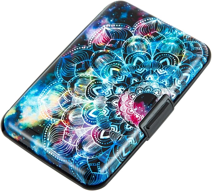 Credit Card Holder Small RFID Blocking Wallet Business Metal Slim Mini Aluminum Hard Case for Women Men