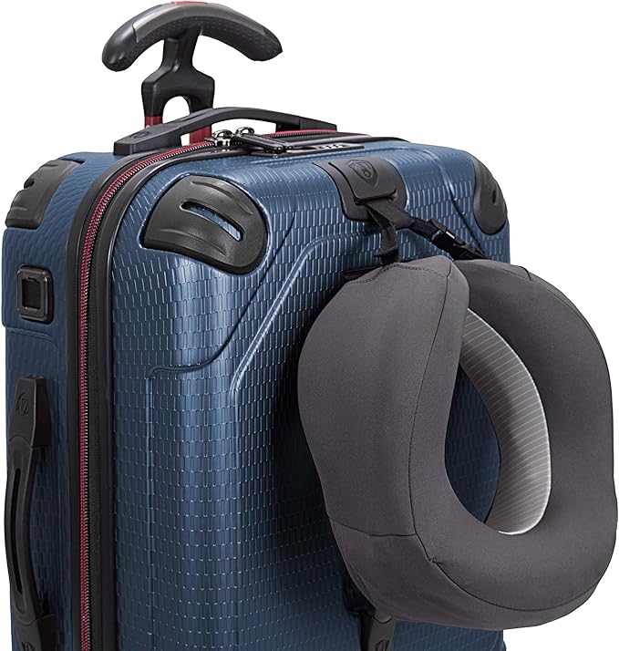 Traveler's Choice Maxporter II Polycarbonate Hardside Trunk with Spinner Wheels, Navy, 22-Inch Carry-on Luggage