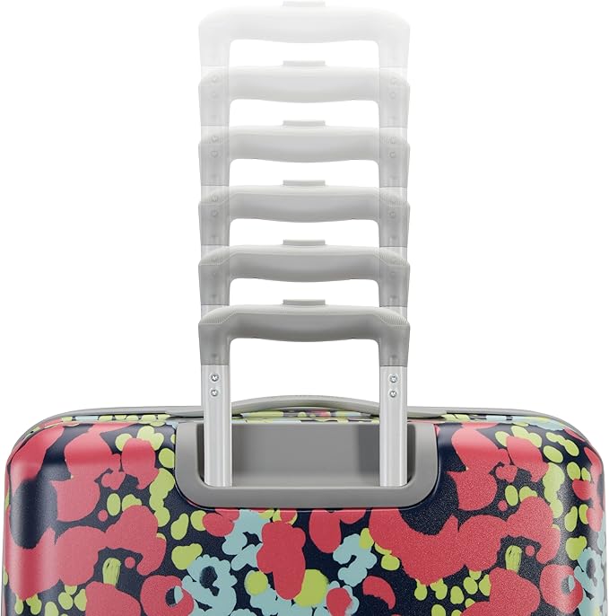 American Tourister Moonlight II Hardside Expandable Luggage with Spinner Wheels, Poppy Pattern, 2-Piece Set (20/28)