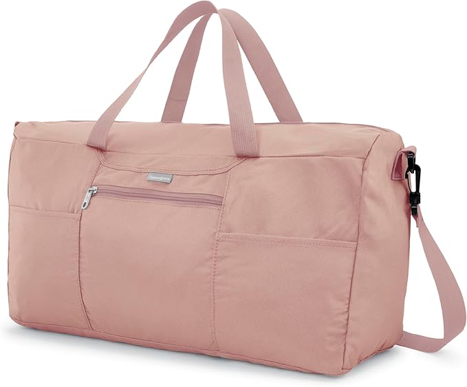 Samsonite Foldaway Duffle Bag, Dusty Rose
