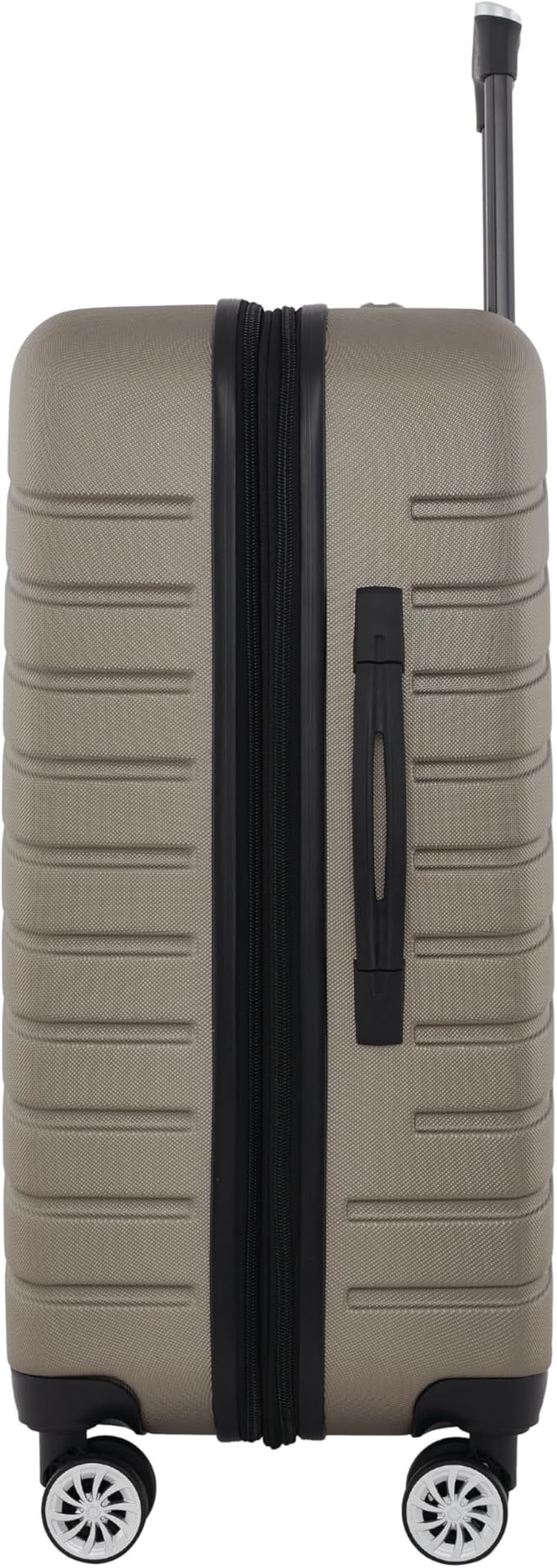 Wrangler Tahoe 3 Piece Spinner Luggage Set, Desert Taupe