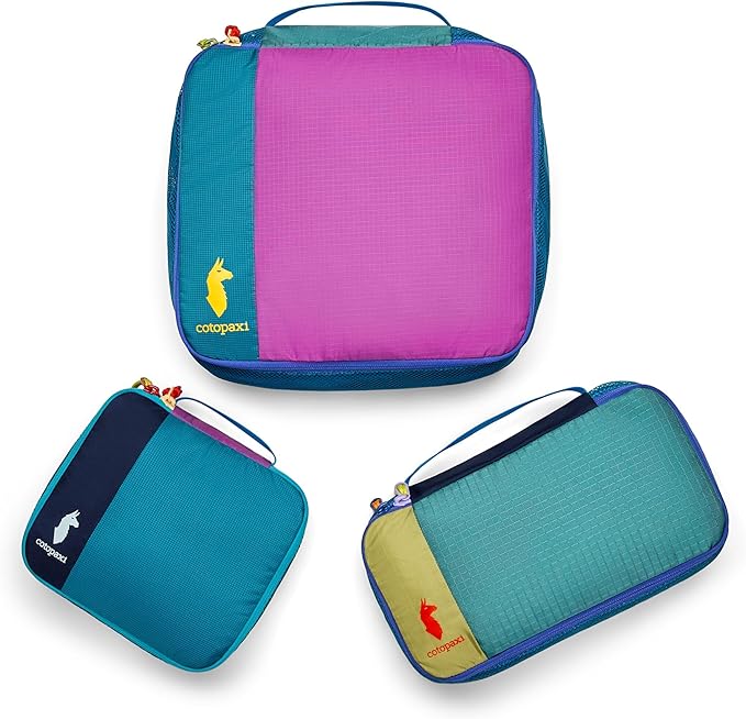 Cotopaxi Cubo Packing Travel Bundle Del Dia, Random Color, One Of A Kind, No Cubes Are The Same