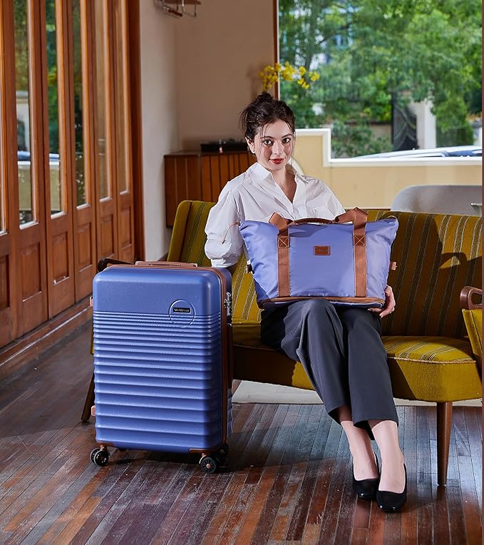 Luggage Sets 5 Piece, Suitcases with Wheels, Hardshell Suitcase Set, ABS Carry on Luggage Set with TSA Lock, Travel Luggage